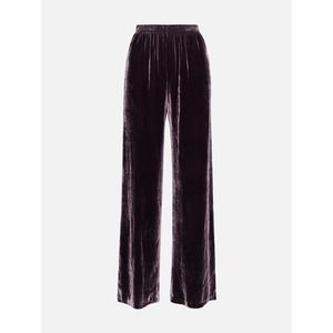 Sablyn Shoshanna Velvet Wide Leg Pant Coffeeberry XS